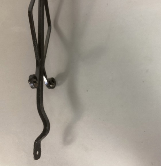 Image 1 of Art Nouveau Sign Holder Metal Art Nouveau.