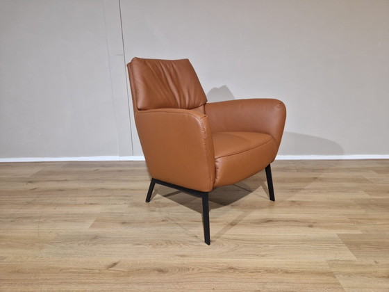 Image 1 of New Prominent E101 Armchair Brown Leather Design