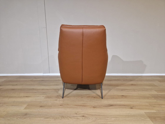 Image 1 of New Prominent E101 Armchair Brown Leather Design