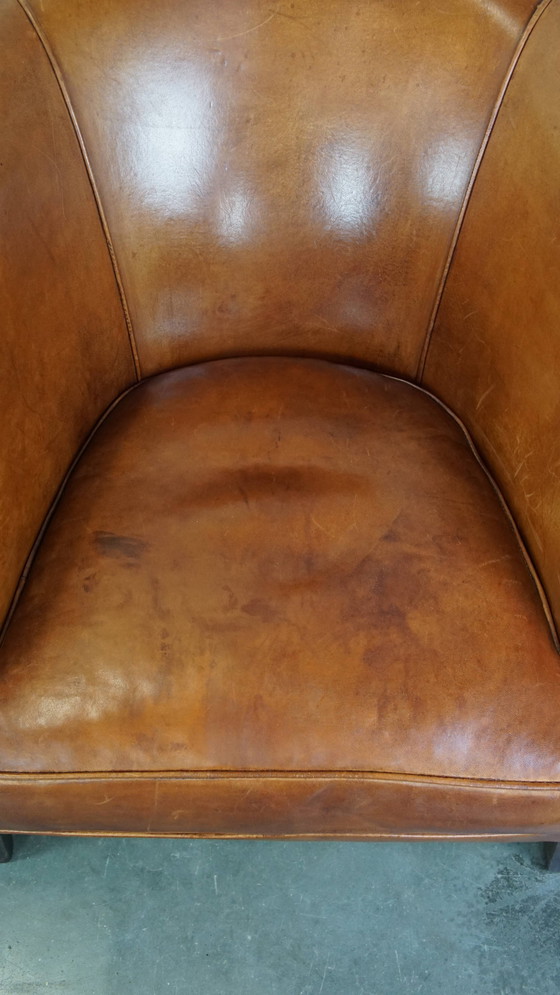 Image 1 of 2 X Sheep leather club chair