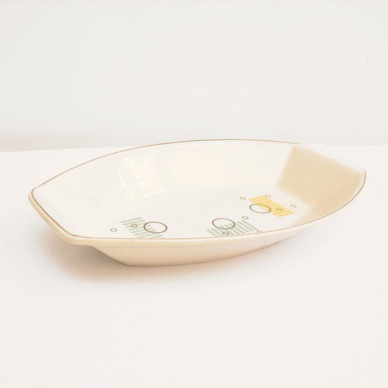 Image 1 of Piatto in ceramica vintage di Veb Steingutwerk Torgau, Germania, anni '50