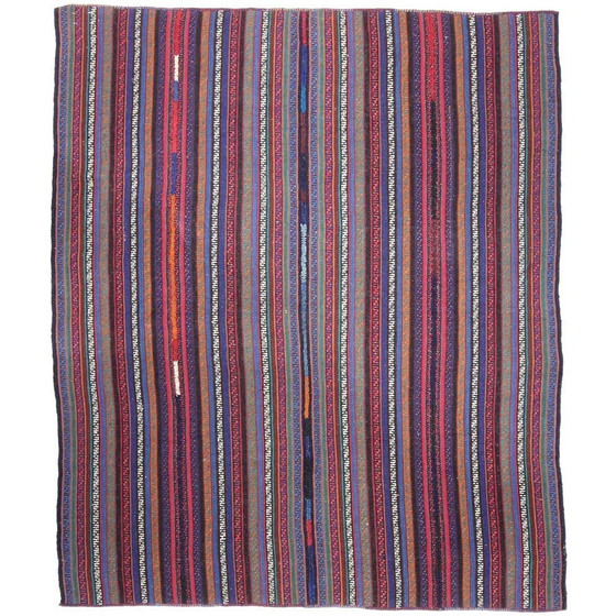 Image 1 of Hand-woven Jajim Kilim Fars 170X147