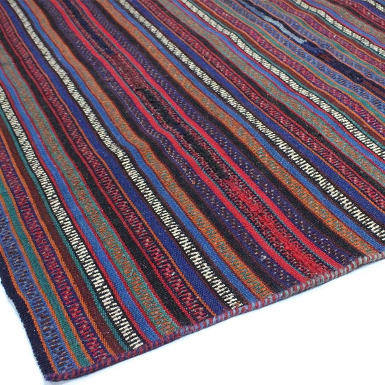 Image 1 of Hand-woven Jajim Kilim Fars 170X147