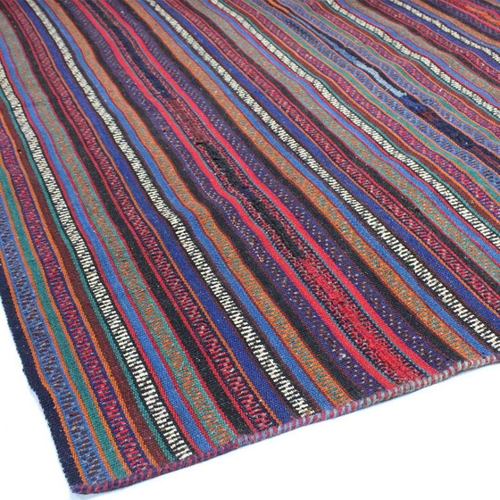 Image 1 of Hand-woven Jajim Kilim Fars 170X147