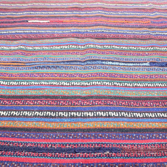 Image 1 of Hand-woven Jajim Kilim Fars 170X147