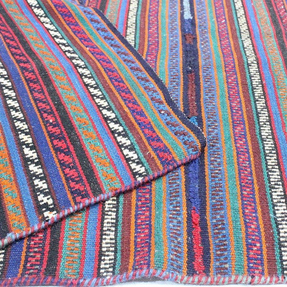 Image 1 of Hand-woven Jajim Kilim Fars 170X147