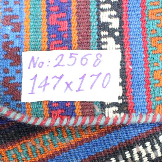 Image 1 of Hand-woven Jajim Kilim Fars 170X147