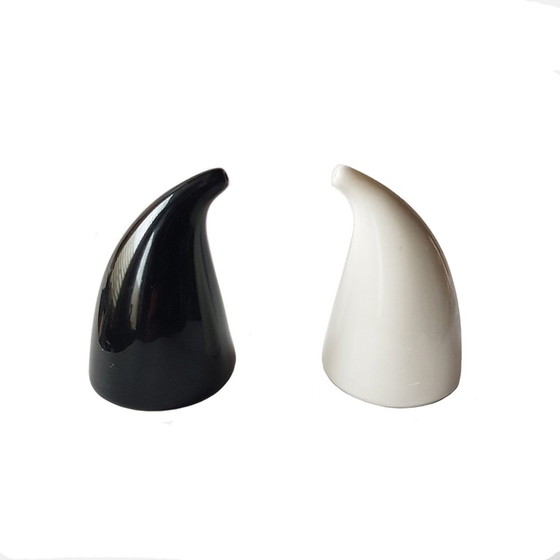 Image 1 of Salt and Pepper Shakers by Kaj Franck for Arabia, Finland, 1960s, Set of 2