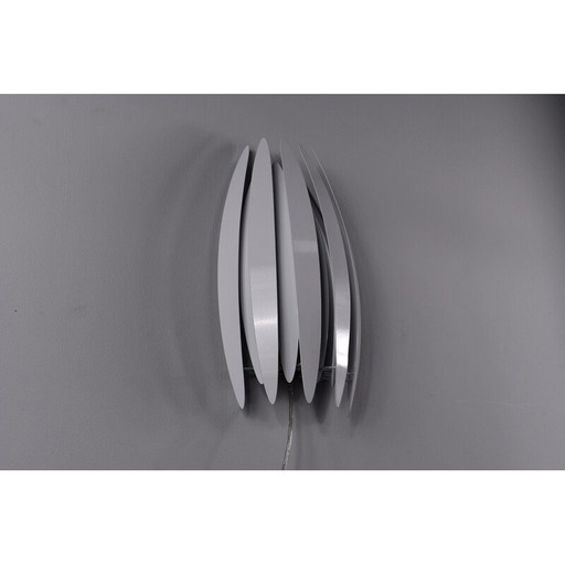 Danish vintage wall lamp "Jaws" by Benny Frandsen, 1980s