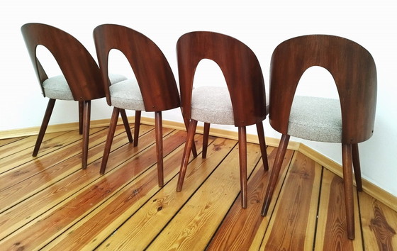 Image 1 of A Set Of Four Chairs, Designed By A. Suman, Tatra Nabytok, Czechoslovakia, 60S