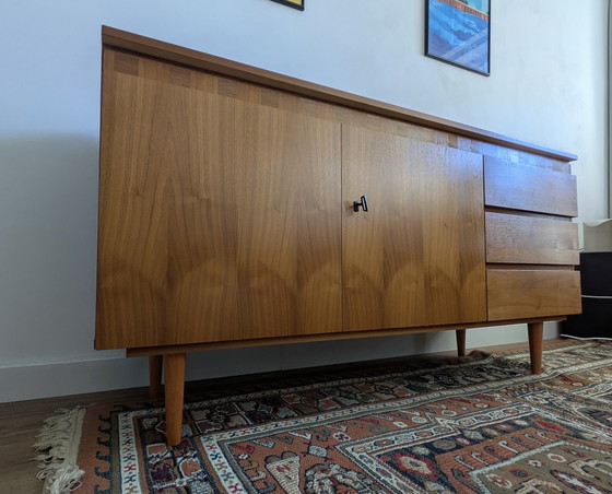 Image 1 of Mid - Century Modern Sideboard Oak Oak