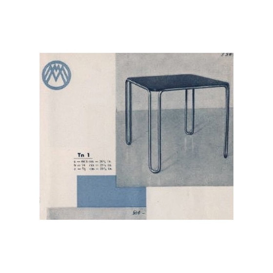 Image 1 of Vintage Bauhaus coffee table by Mucke Melder