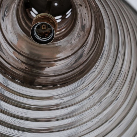 Image 1 of Vintage Mercury glass pendant lamp by Zeiss Ikon, Germany 1930s