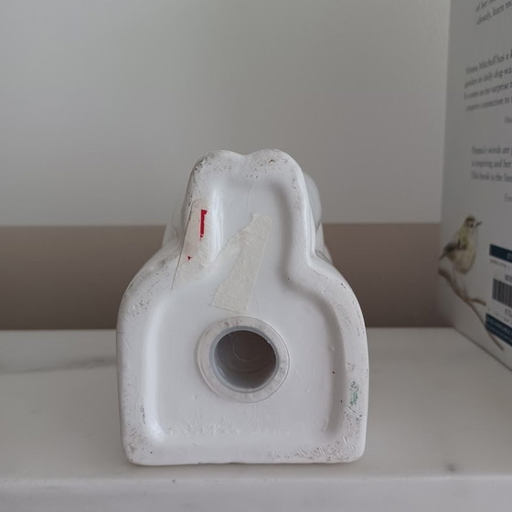 Image 1 of Set di fermalibri in ceramica bianca di Delft. 1980