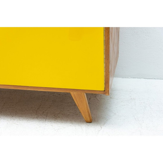 Image 1 of Vintage beechwood sideboard U-450 by Jiří Jiroutek for Interiér Praha, Czechoslovakia 1960