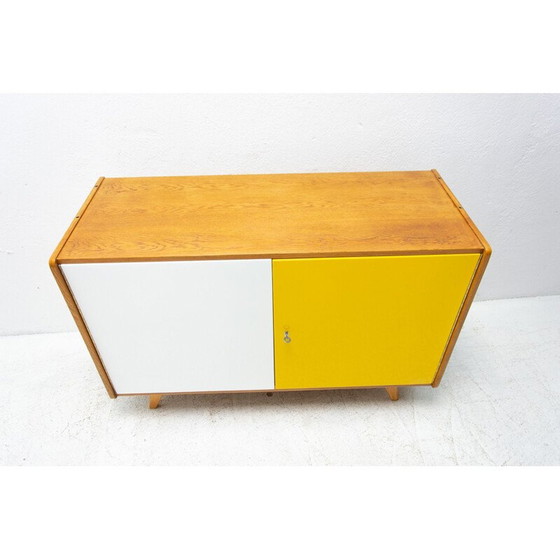 Image 1 of Vintage beechwood sideboard U-450 by Jiří Jiroutek for Interiér Praha, Czechoslovakia 1960