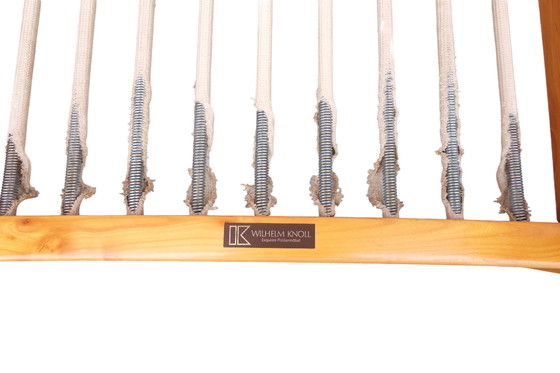 Image 1 of Wilhelm Knoll vintage armchair cherry wood 60s