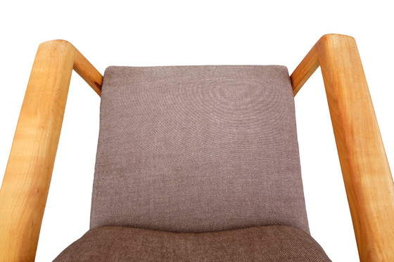 Image 1 of Wilhelm Knoll vintage armchair cherry wood 60s