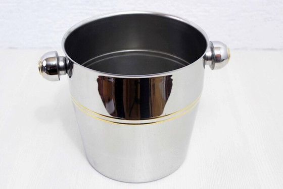 Image 1 of  MEPRA Champagne ice bucket, Italy 1980