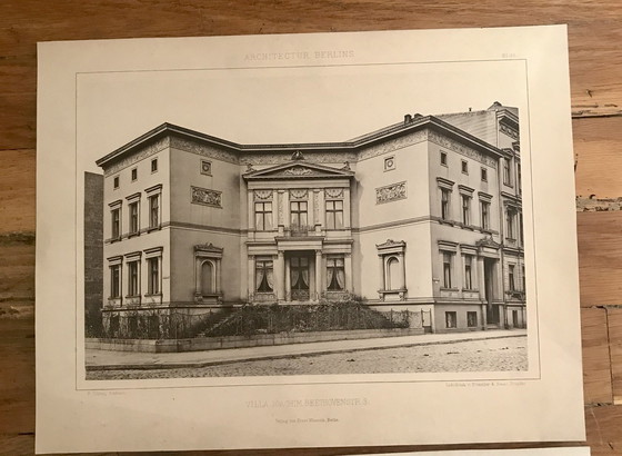 Image 1 of Illustrations Architecture Berlin 19th