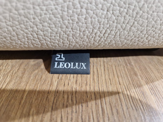 Image 1 of Leolux Farolito 2.5 seater Sofa Cream Leather Hugo de Ruiter