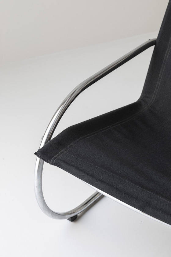 Image 1 of Set Of Two Cantilever Easy Chairs Dating From The 1980S. 