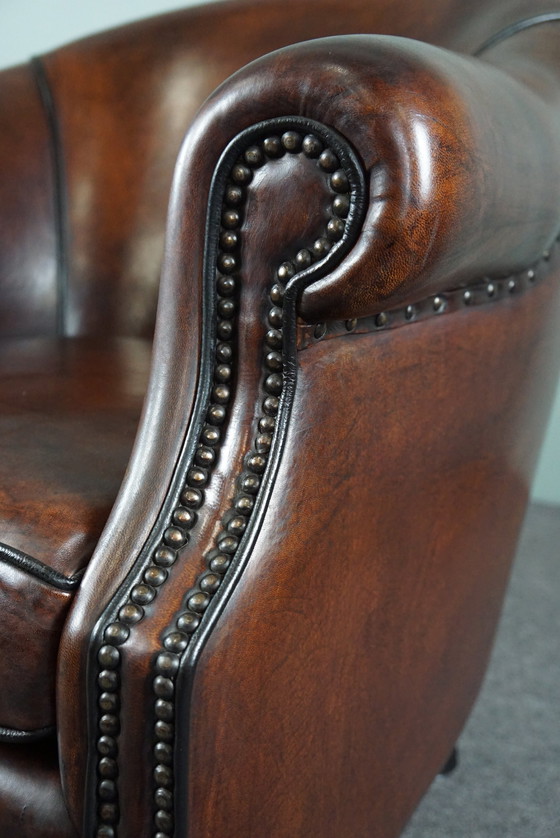 Image 1 of 2x classic club armchairs