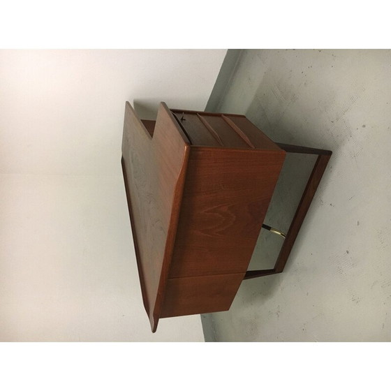 Image 1 of Vintage teak boomerang desk by Peter Lovig Nielsen for Hedensted Møbelfabrik, Denmark 1968