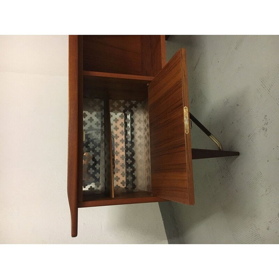 Image 1 of Vintage teak boomerang desk by Peter Lovig Nielsen for Hedensted Møbelfabrik, Denmark 1968