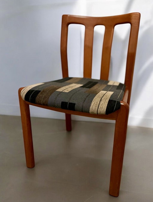 4x Dyrlund chairs, Danish Mid - Century chairs