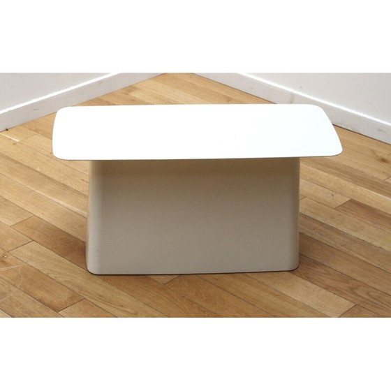 Image 1 of Vintage side table in white tinted metal by Erwan and Ronan Bouroullec for Vitra