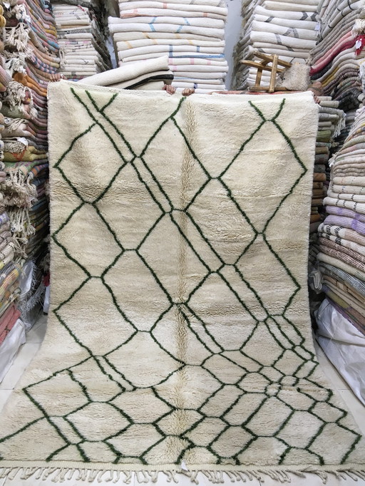 Exceptionnel tapis berbère marocain Mrirt 3m11 x 2m00