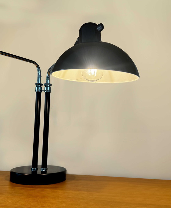 Image 1 of Kaiser Idell Model 6590 "Super" Table Lamp With Double Arm (Christian Dell)