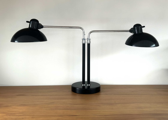 Image 1 of Kaiser Idell Model 6590 "Super" Table Lamp With Double Arm (Christian Dell)