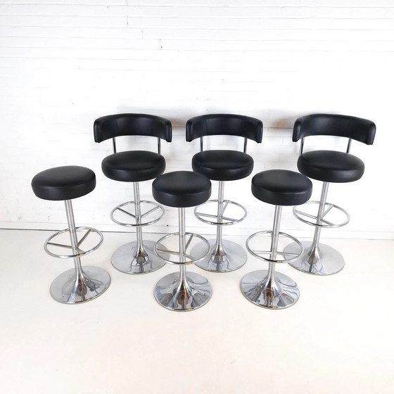 Image 1 of 6x Barstools Börje Johanson