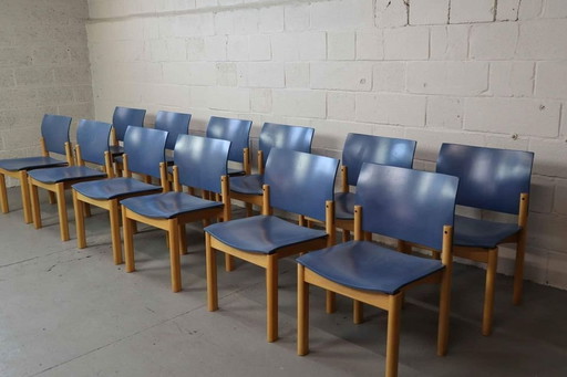 Set Of 12 Chairs At Kusch Co.