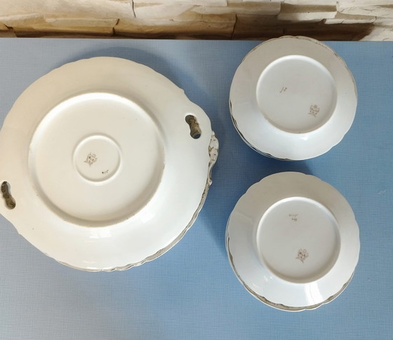 Image 1 of Breakfast Set, K&As Porcelain, Rosenthal Pompadour From 1937-39