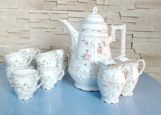 Image 1 of Breakfast Set, K&As Porcelain, Rosenthal Pompadour From 1937-39