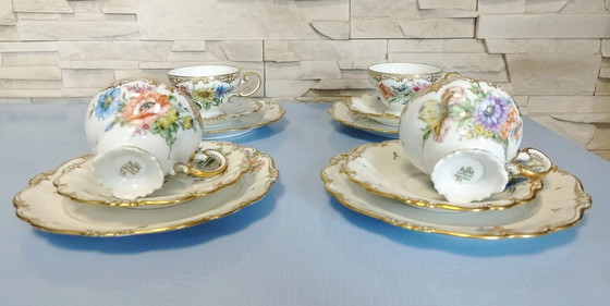 Image 1 of Breakfast Set, K&As Porcelain, Rosenthal Pompadour From 1937-39