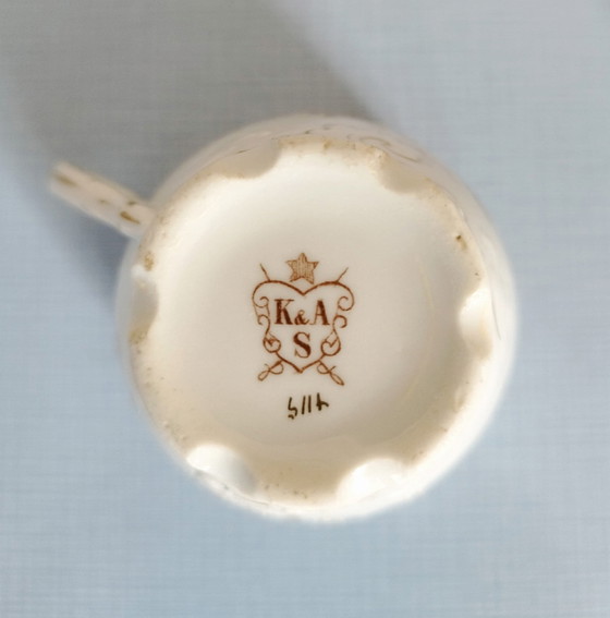 Image 1 of Breakfast Set, K&As Porcelain, Rosenthal Pompadour From 1937-39