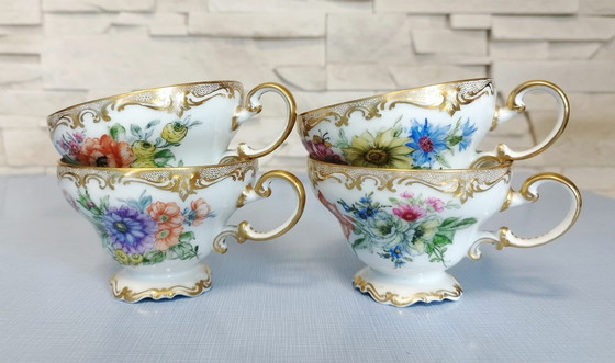 Image 1 of Breakfast Set, K&As Porcelain, Rosenthal Pompadour From 1937-39