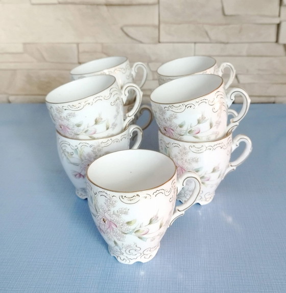 Image 1 of Breakfast Set, K&As Porcelain, Rosenthal Pompadour From 1937-39