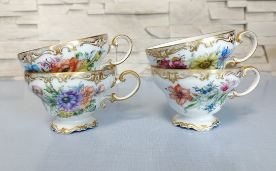 Image 1 of Breakfast Set, K&As Porcelain, Rosenthal Pompadour From 1937-39