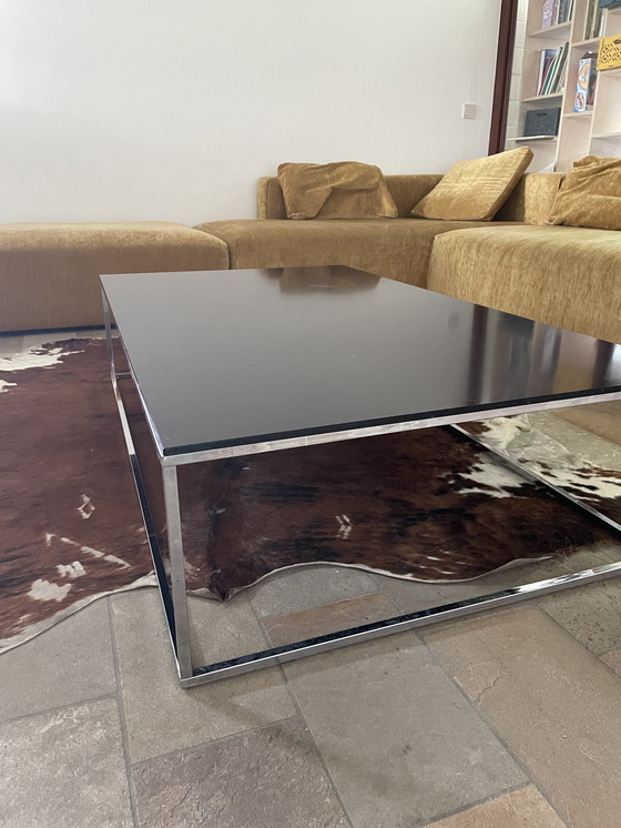 Image 1 of Natuzzi Glass Coffee Table