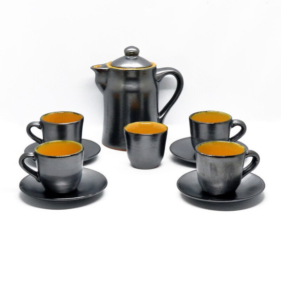 Image 1 of Vintage ceramic coffee service by Siegfried Gramann for Topferei Römhild, Germany 1960