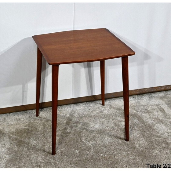 Image 1 of Vintage teak nesting tables by A.Hovmand-Olsen for Mogens Kold, 1950