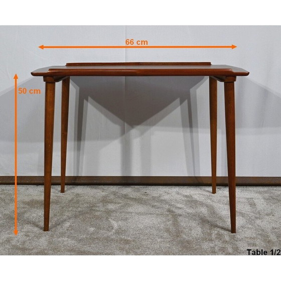 Image 1 of Vintage teak nesting tables by A.Hovmand-Olsen for Mogens Kold, 1950