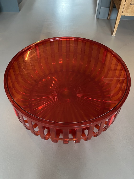 Image 1 of Kartell Coffee Table/Storage Basket Panier