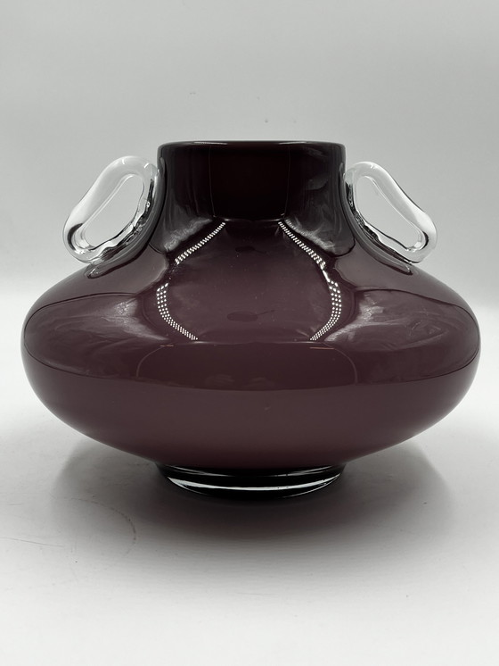 Image 1 of Purple Opaline Vase