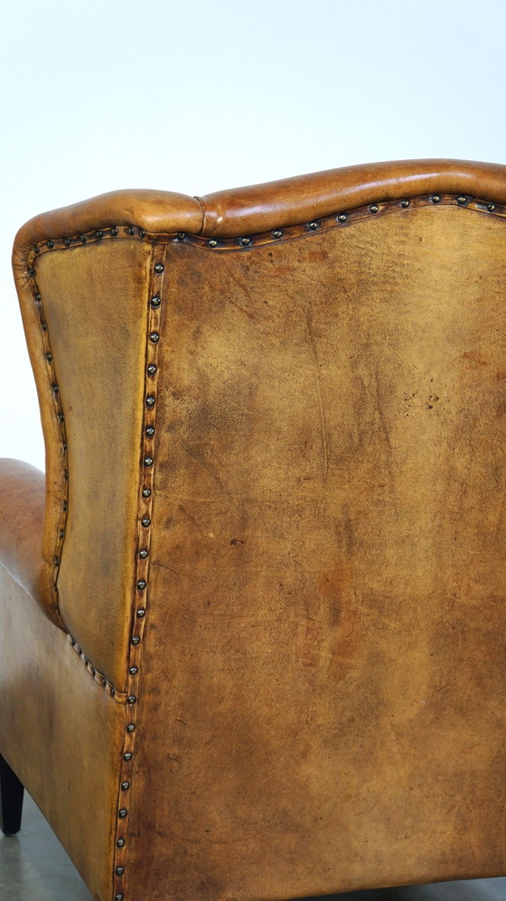 Image 1 of Ear armchair made of sheep leather